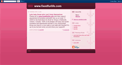 Desktop Screenshot of fixedfurlife.blogspot.com