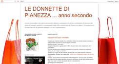 Desktop Screenshot of ledonnettedipianezza.blogspot.com