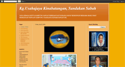 Desktop Screenshot of kampungusahajaya.blogspot.com