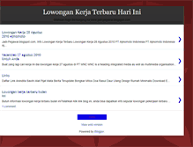 Tablet Screenshot of jadi-pegawai.blogspot.com