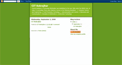 Desktop Screenshot of citkokrajhar.blogspot.com