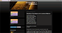 Desktop Screenshot of conjugandopensamientos.blogspot.com