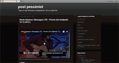 Desktop Screenshot of post-pessimist.blogspot.com