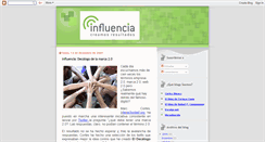 Desktop Screenshot of influencia360.blogspot.com