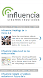 Mobile Screenshot of influencia360.blogspot.com