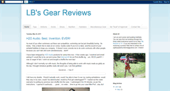 Desktop Screenshot of lbgearreviews.blogspot.com