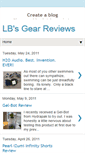 Mobile Screenshot of lbgearreviews.blogspot.com