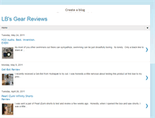 Tablet Screenshot of lbgearreviews.blogspot.com