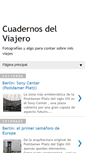 Mobile Screenshot of cuadernosdelviajero.blogspot.com