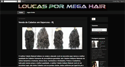 Desktop Screenshot of loucaspormegahair.blogspot.com