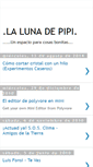 Mobile Screenshot of lalunadepipi.blogspot.com