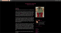 Desktop Screenshot of furiousknits.blogspot.com