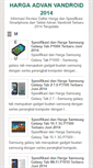 Mobile Screenshot of hargaadvandroid.blogspot.com