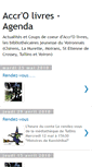 Mobile Screenshot of agendaccrolivres.blogspot.com