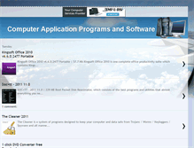 Tablet Screenshot of computer-application-programs.blogspot.com