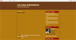 Desktop Screenshot of cultura-viva.blogspot.com