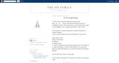 Desktop Screenshot of ohfamily.blogspot.com