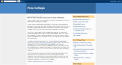 Desktop Screenshot of freecollegeaid.blogspot.com