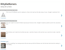 Tablet Screenshot of kittykatkorners.blogspot.com