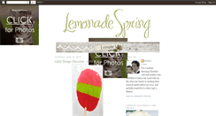 Desktop Screenshot of lemonadespring.blogspot.com