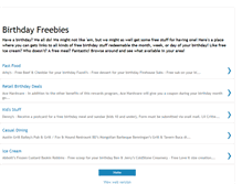 Tablet Screenshot of birthdayfreebies.blogspot.com