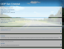 Tablet Screenshot of ceipsancristobal-tudi.blogspot.com