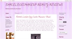 Desktop Screenshot of darceldoesmakeup.blogspot.com