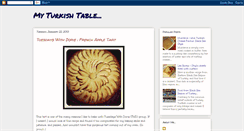 Desktop Screenshot of myturkishtable.blogspot.com