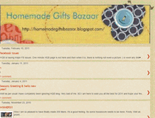 Tablet Screenshot of homemadegiftsbazaar.blogspot.com