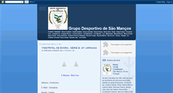 Desktop Screenshot of grupodesportivosaomancos.blogspot.com