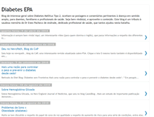 Tablet Screenshot of diabetesepa.blogspot.com