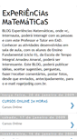 Mobile Screenshot of experiencias-matematicas.blogspot.com