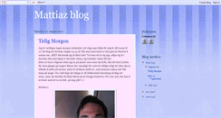 Desktop Screenshot of mattiazblog.blogspot.com