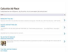 Tablet Screenshot of calcuttaadrace.blogspot.com
