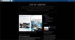 Desktop Screenshot of lifebylobster.blogspot.com