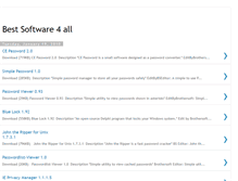 Tablet Screenshot of newsoftware4all.blogspot.com