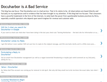 Tablet Screenshot of docuharborisbad.blogspot.com