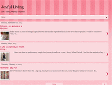 Tablet Screenshot of myjoyful-living.blogspot.com