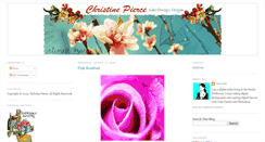 Desktop Screenshot of christinepierce.blogspot.com