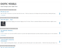 Tablet Screenshot of exoticvessels.blogspot.com