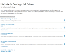 Tablet Screenshot of historiadesantiago.blogspot.com