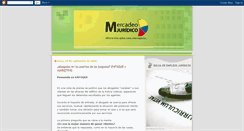 Desktop Screenshot of mercadeojuridico.blogspot.com