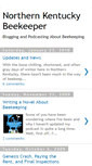 Mobile Screenshot of nkybeekeeper.blogspot.com