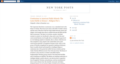 Desktop Screenshot of nyposts.blogspot.com