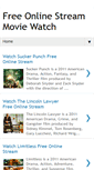 Mobile Screenshot of freeonlinestreammovie.blogspot.com