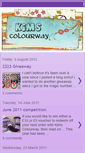 Mobile Screenshot of kimscolourway.blogspot.com