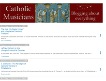 Tablet Screenshot of catholicmusicians.blogspot.com