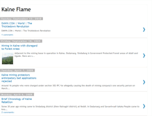 Tablet Screenshot of kalneflame.blogspot.com