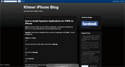 Desktop Screenshot of kh-iphoneblog.blogspot.com