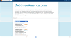 Desktop Screenshot of debtfreeamericacom.blogspot.com